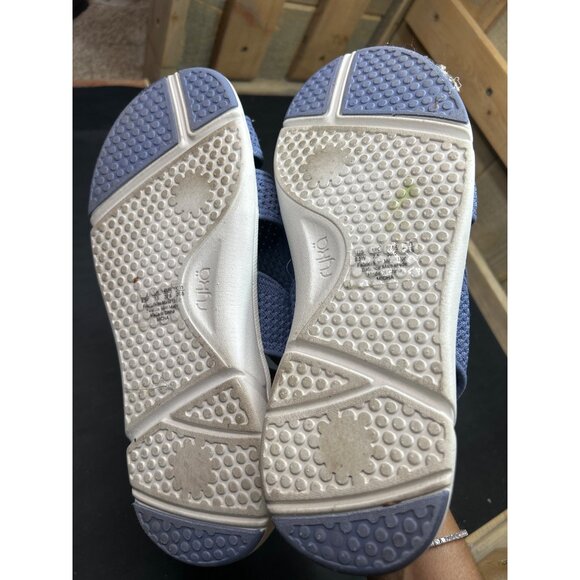 Ryka Womens Sport Sandals Blue Size 9.5W wide knit - Picture 7 of 7